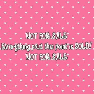 Everything after is sold!!