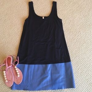 ⭐️⭐️Bailey 44 rayon and leather dress😍