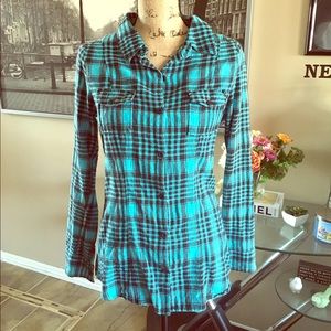 🚫SOLD🚫Long sleeve flannel