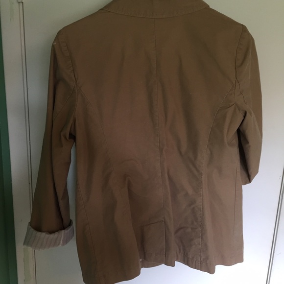 Old Navy khaki blazer - Picture 2 of 3