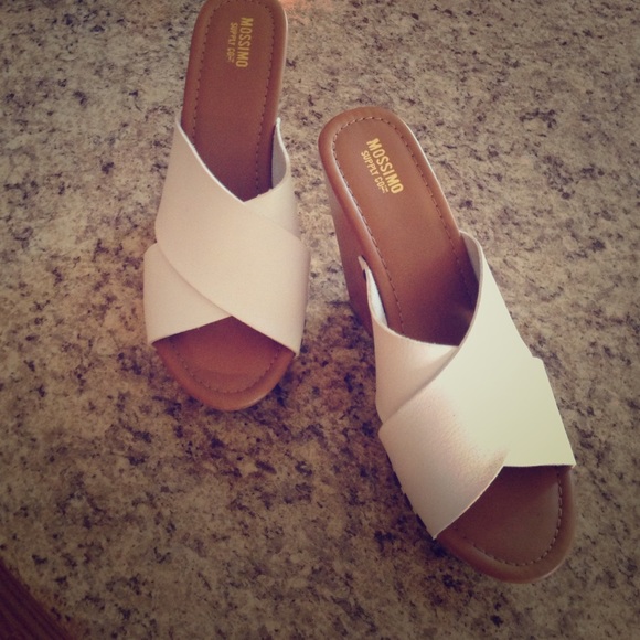 Wedge heels from Florida never worn size 8