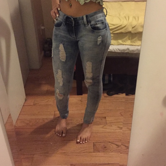 Ripped jeans