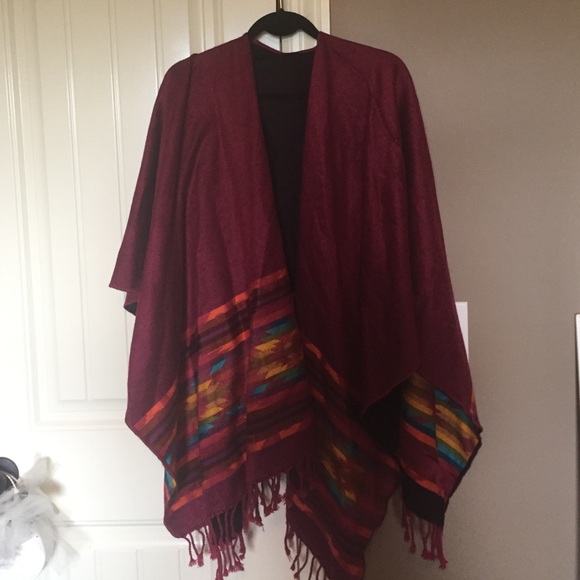 Handmade Ecuadorian Poncho