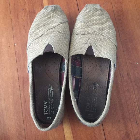 TOMS burlap
