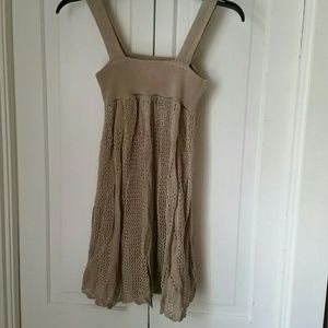 Knitted tunic/beach cover up