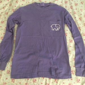 SOLD Ivory Ella classic lavender shirt