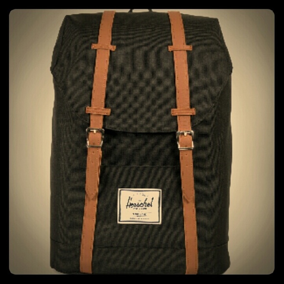 HERSCHEL BLACK Retreat backpack