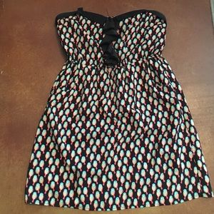 Vanity bird printed dress- Size L