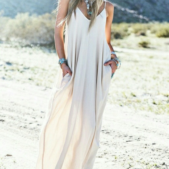 Long white dress