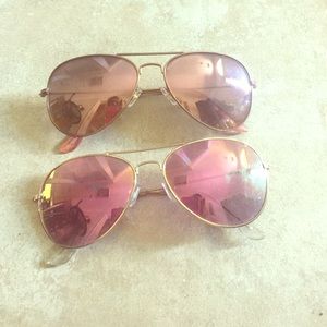MIRRORED AVIATORS $5 each or $7 for both!