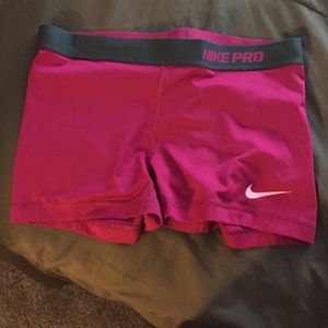 Dri-Fit Nike Pro spandex shorts