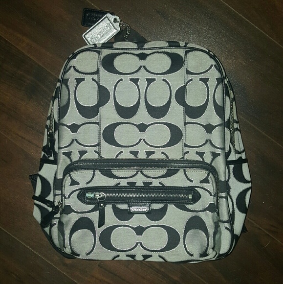 PRICE REDUCED Coach Backpack (Moonlight Silver)