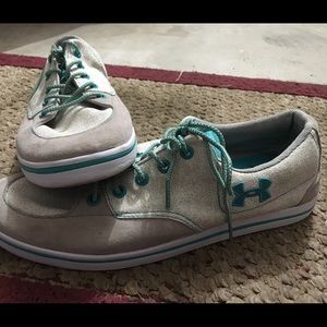 UA rooster tail shoes