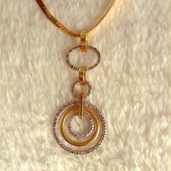 Delicate Gold Statement Necklace