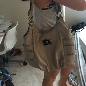 Silver/gold colored bag