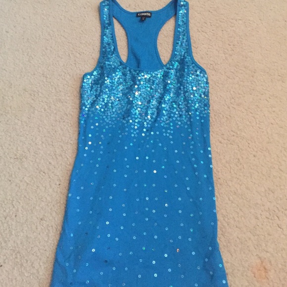 Blue EXPRESS Tank top!