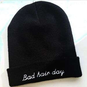 Black beanie