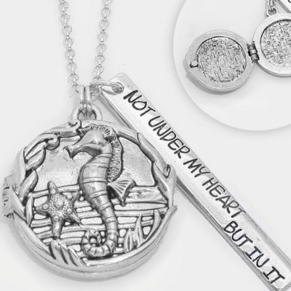 Sea horse locket