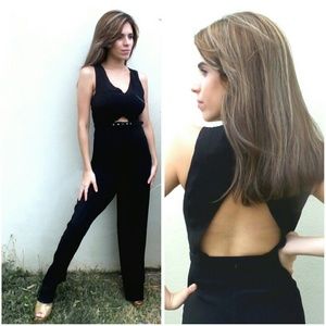 TUMMY KEYHOLE JUMPSUIT