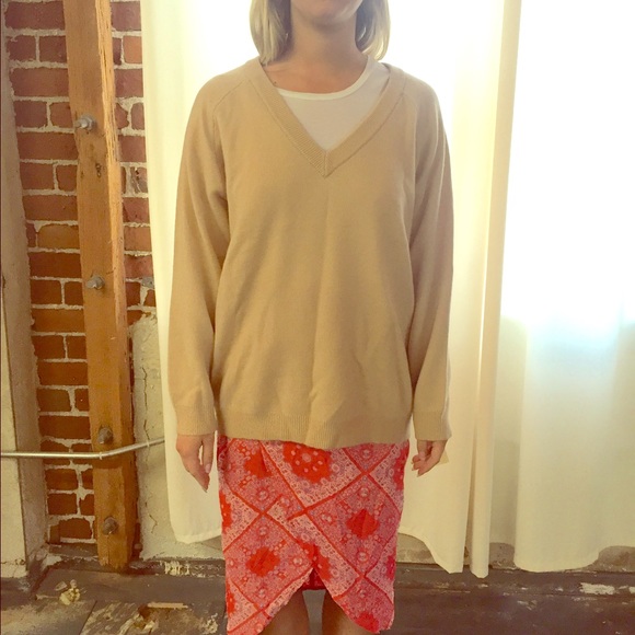 Alexander Wang tan sweater