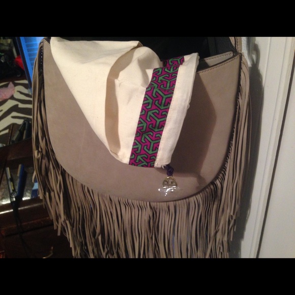 🎖HP🎖NWOT Tory Burch fringe purse - Picture 4 of 4