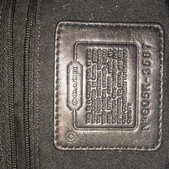 Genuine rabbit fur Coach Hobo Bag - Picture 3 of 3