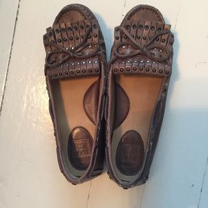 Cute and comfy Frye moccasins!