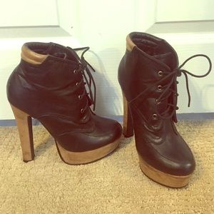 Black boot heels