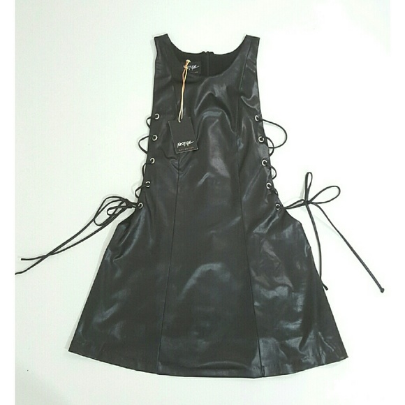 SOLD Nasty Gal Collection lace up dress - Picture 2 of 4