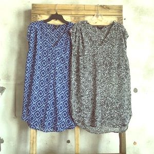 Pair of H&M sheer tunics size 12