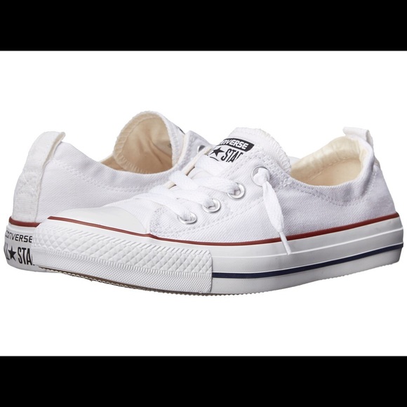 White Converse Tennis Shoes