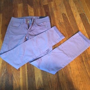 American Eagle Outfitters Lavender Stretch Jeans