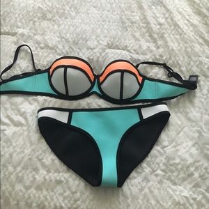 Triangl two piece Summer Sorbet bikini