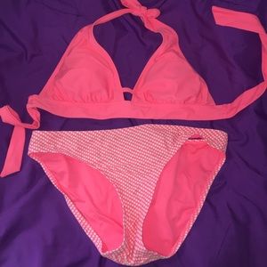 Coral/Pink bikini