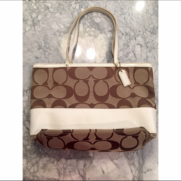 Coach tote handbag