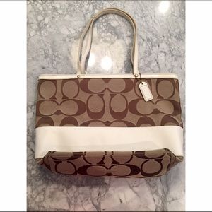 Coach tote handbag