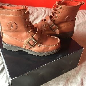 Polo boots big kids size 4