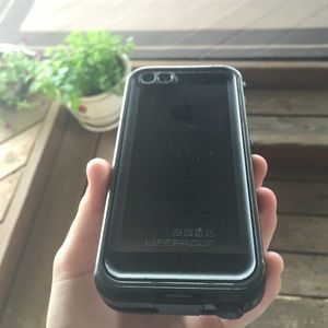 Black life proof case