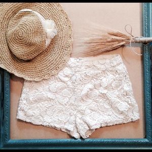 Urban Outfitters Crochet Shorts