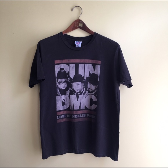 Vintage RUN DMC Live at Hollis Park T-shirt