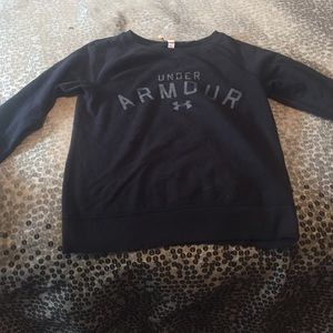 Black under armour sweatshirt