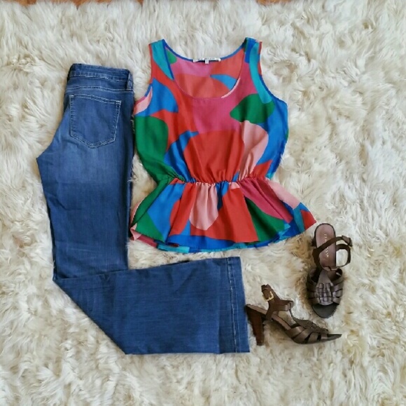 Multicolored tank top