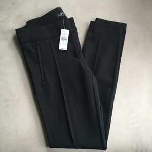 LOFT Tapered Black Trouser Pants