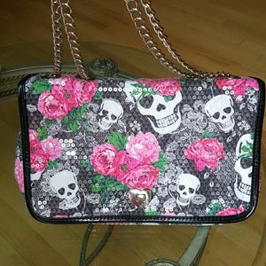 Betsy Johnson handbag and wallet.