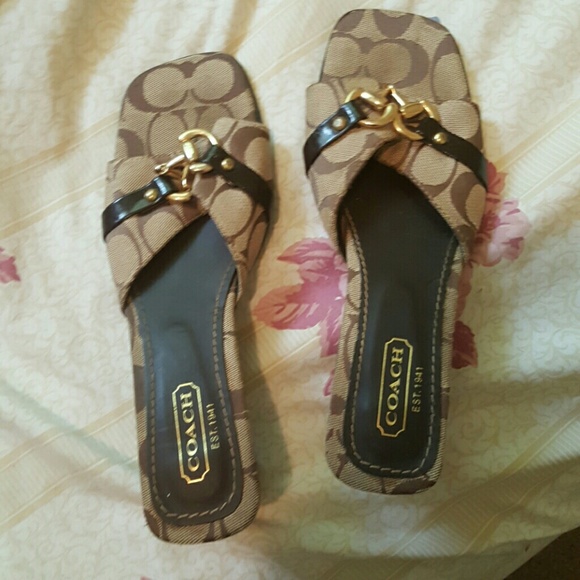 Coach sandals