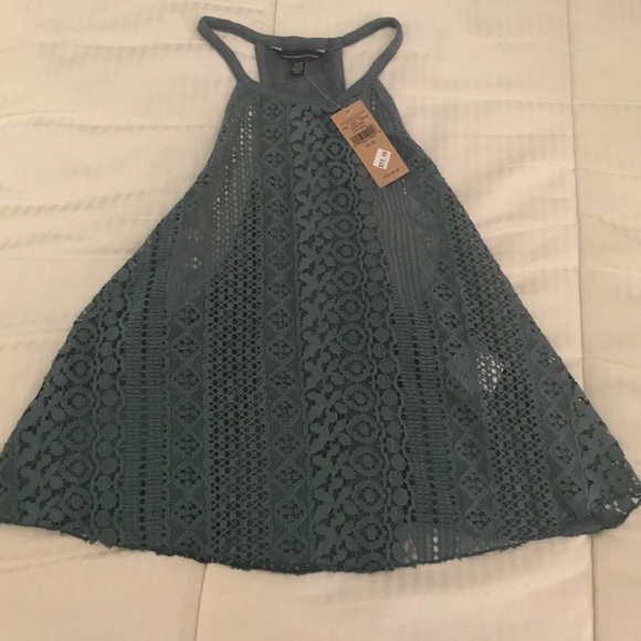 American Eagle Outfitters Tops - American eagle laced crop