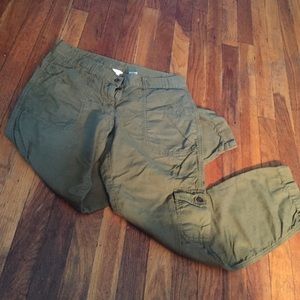J. Crew Skinny Leg Khaki Green Pant