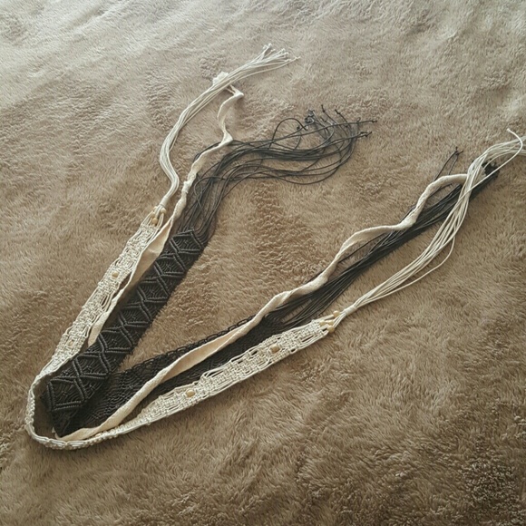 SALE Lot of 3 Boho Hippie Belts