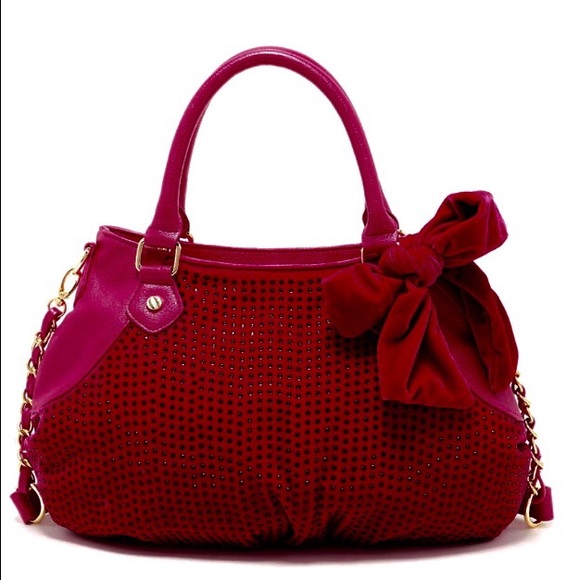 Betsy Johnson crystal palace satchel- Final price