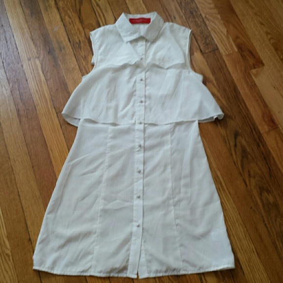 Akira Tiered Shirtdress
